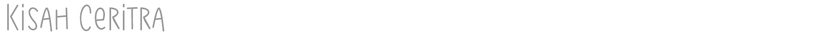 Kisah Ceritra font preview